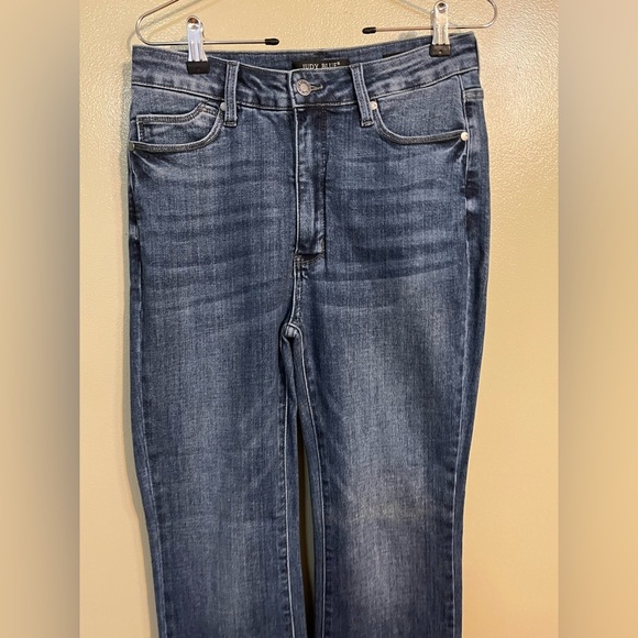 Judy Blue Slim Boot Cut Size Splits Women's Blue Jeans Size 30 - Picture 3 of 12